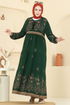 Dress 5013ERK1158-MS Emerald - Thumbnail