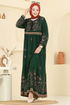 Dress 5013ERK1158-MS Emerald - Thumbnail