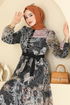 Dress 5297AL357-MS Black - Thumbnail
