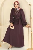 E.D.F. - Dress 5565EDF311-MS Damson