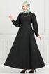 الفستان أسود 5962BSK463-MS - Thumbnail
