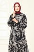 Dress 6071UZ662-MS Pattern2 Vision&Black - Thumbnail