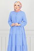 Dress 6094TGE913-M Baby Blue - Thumbnail