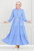 Dress 6094TGE913-M Baby Blue - Thumbnail
