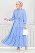 Dress 6094TGE913-M Baby Blue - Thumbnail