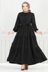 Dress 6094TGE913-M Black - Thumbnail