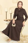 B.İ.S.S.K. - Dress 6251BSK463-MS Brown