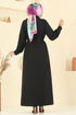 الفستان أسود 7020UZ662-MS - Thumbnail