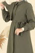 Dress 7020UZ662-MS Khaki - Thumbnail