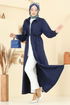 Dress 7020UZ662-MS Navy Blue - Thumbnail