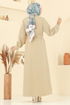 الفستان بيج 7020UZ662-MS - Thumbnail
