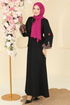 Dress 7026TEG847-MS Black - Thumbnail