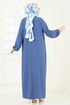 Dress 7103BM387-MS Indigo - Thumbnail