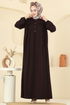 Dress 7103ERK1158-MS Brown - Thumbnail