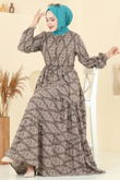E.R.K. - Dress 7109ERK1158-MS Brown