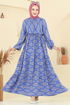 Dress 7109ERK1158-MS Saxe - Thumbnail