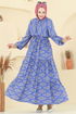 Dress 7109ERK1158-MS Saxe - Thumbnail