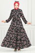 Dress 7122BGS895-M Black - Thumbnail