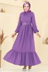 Dress 7123BG354-MS Dark Lilac - Thumbnail
