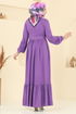Dress 7123BG354-MS Dark Lilac - Thumbnail