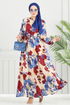 Dress 7124BG354-MS Indigo - Thumbnail