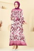 Dress 7127BG354-MS Dark Rose Dusky - Thumbnail