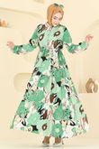 E.R.K. - Dress 7129ERK1158-MS Green