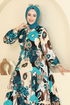 Dress 7129ERK1158-MS Petroleum - Thumbnail
