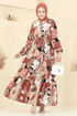Dress 7129ERK1158-MS Salmon - Thumbnail