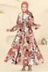 Dress 7129ERK1158-MS Salmon - Thumbnail