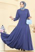 Dress 7132ERK1158-MS Indigo - Thumbnail