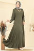 Dress 7132ERK1158-MS Khaki - Thumbnail