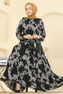 Dress 7135ERK1158-MS Black - Thumbnail