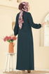 الفستان بترولي 7139BG354-MS - Thumbnail
