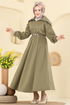 Dress 8008TEG847-MS Almond Green - Thumbnail