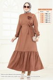 O.Z.N. - Dress 801OZN1046-MS Light Brown