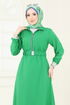 Dress 804OZN1046-MS Benetton Green - Thumbnail