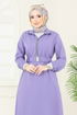 Dress 804OZN1046-MS Lilac - Thumbnail