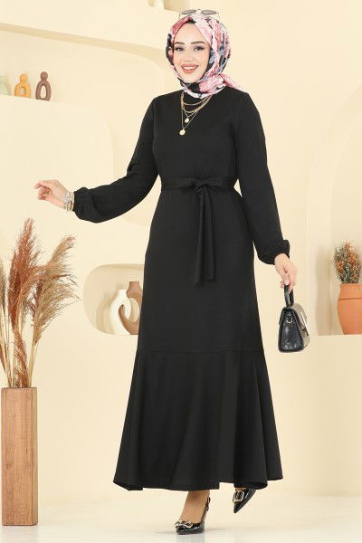 A.B. - الفستان أسود 8133AB368-MS