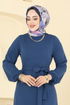 Dress 8133AB368-MS Indigo - Thumbnail