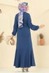 الفستان ازرق 8133AB368-MS - Thumbnail