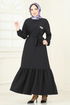 Dress 813OZN1046-MS Black - Thumbnail