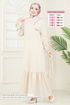 الفستان بيج 813OZN1046-MS - Thumbnail