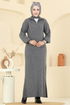Dress 8341KL398-MS Anthracite - Thumbnail