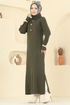الفستان اخضر عفني 8362KL398-MS - Thumbnail