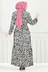 Dress 836OZR1047-M Black - Thumbnail
