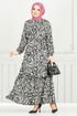Dress 836OZR1047-M Black - Thumbnail