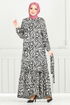 Dress 836OZR1047-M Black - Thumbnail