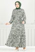 Dress 836OZR1047-M Khaki - Thumbnail