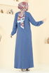 Dress 9021S324-MS Indigo - Thumbnail